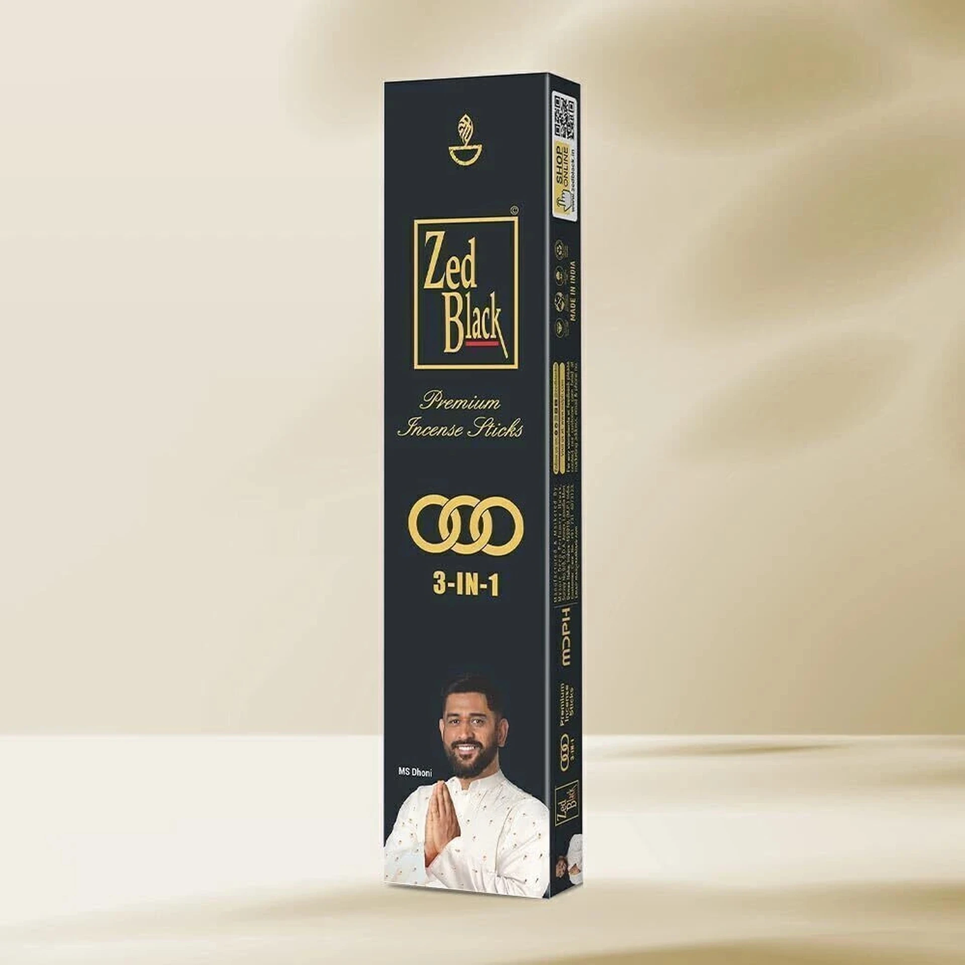 Zed Black 3-in-1 Premium Incense Sticks